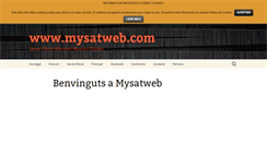 Desktop Screenshot of mysatweb.com